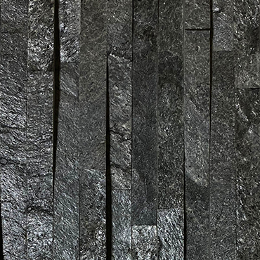 #29-107R Rust Clad Silver Quartzite Interlocking Split Face Stone