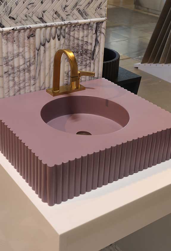 Balux sink mauve